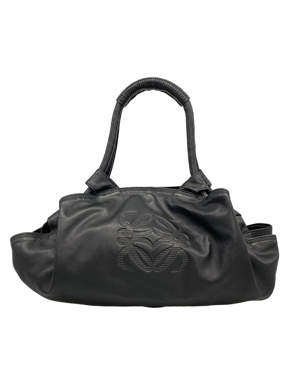 Loewe Nappa Aire Black Leather Handbag #283872L82B
